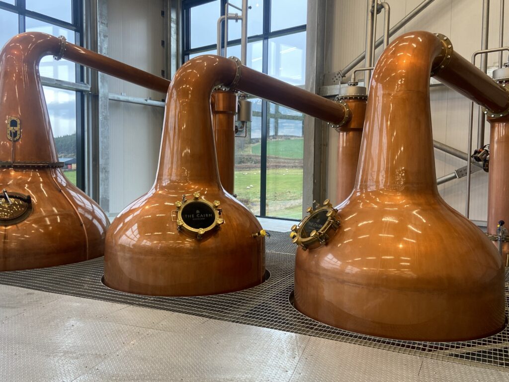 Whisky stills at the Cairn